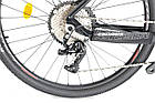 Гірський велосипед рама 19" обладнання L-TWOO 1*12 гальма Hidraulic SHIMANO вилка повітря Crosser SHADOW 29", фото 9