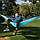 Гамак навісний з карабінами і чехлом (повний набір) King Travel hammock 250*140 + Подарунок УФ ліхтар, фото 2