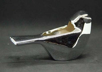 Сувенір-кашпо "Пташка 2", срібло, 13*5*7 см