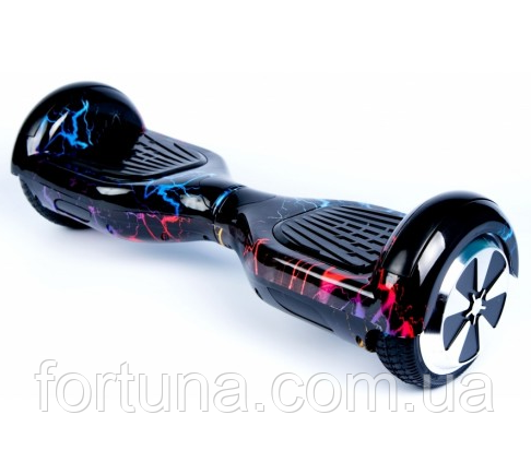Гіроборд Smart Balance Wheel 6.5 Блискавка Кольорова, фото 1