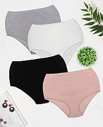 Набір жіночих трусів "Dominant" для вагітних. Розмір: M. (4 шт/уп). Туреччина. (5900-M)