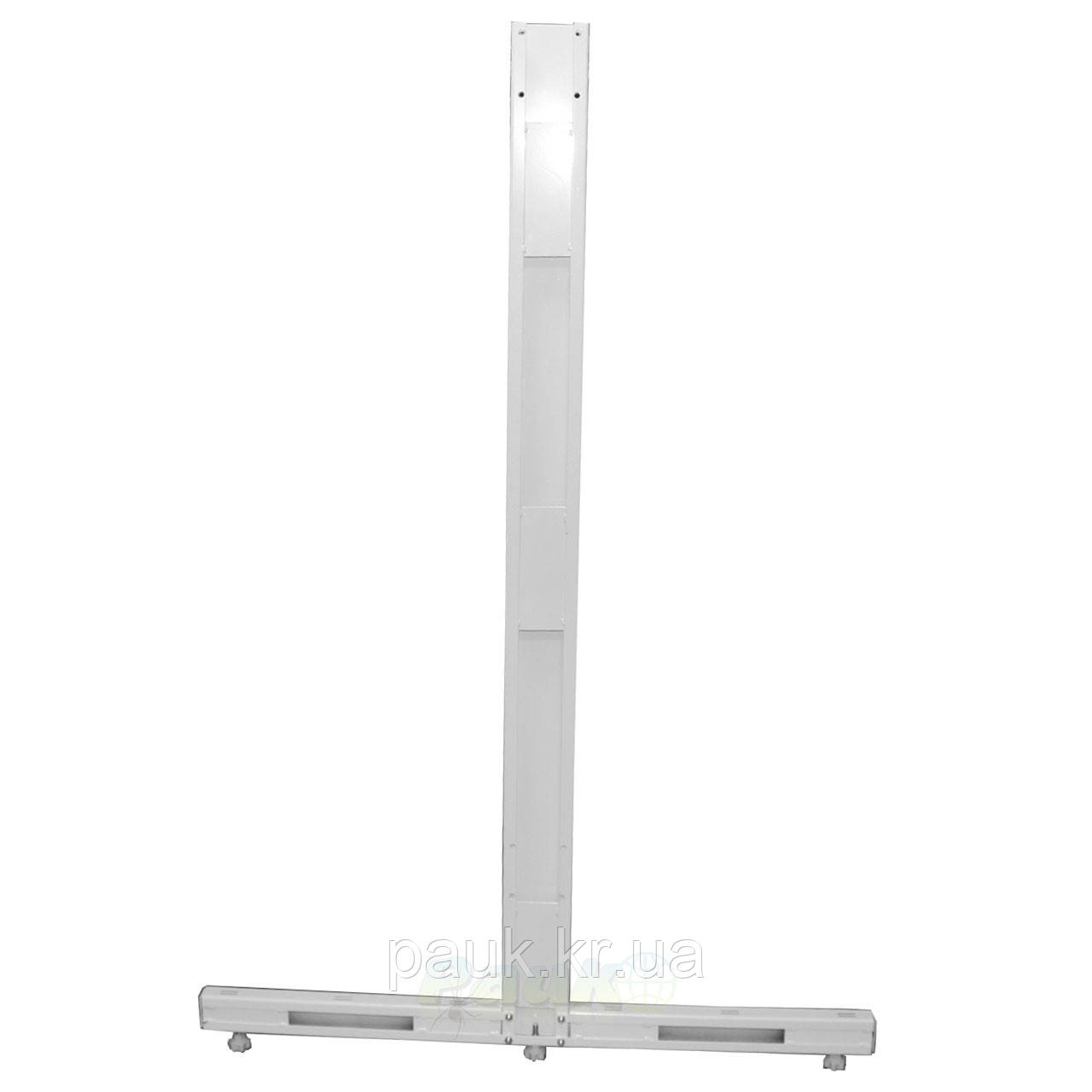 Двостороння стійка Рістел 1600х300 мм, металева стійка на торговий стелаж Рістел, фото 1