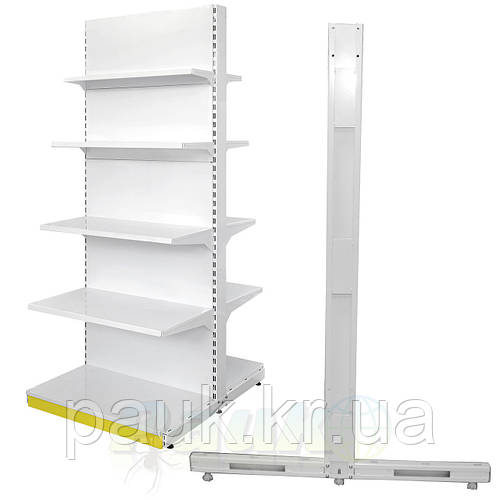 Купить Стойка двустороннего стеллажа Ристел Ристел 2100х400 мм ...