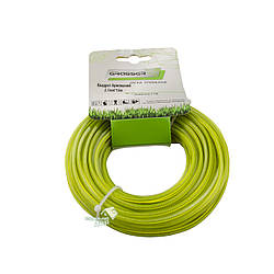 Волосінь для тримера армована GRASSER 2.7 мм 15 м квадрат