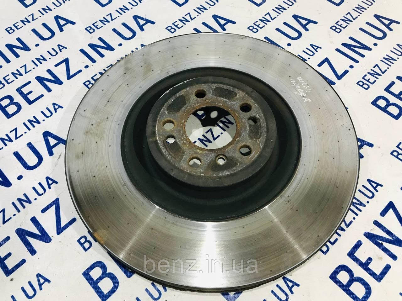 Гальмівний диск передній Mercedes W164 ML63 AMG, W251 A1644210712, фото 1