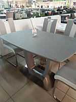 Раздвижной стол Аризона120/160 Arizona T7066 матовый светло- серый