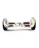 Гіроборд Smart Balance Wheel 10 Premium New Білий графіті, фото 4