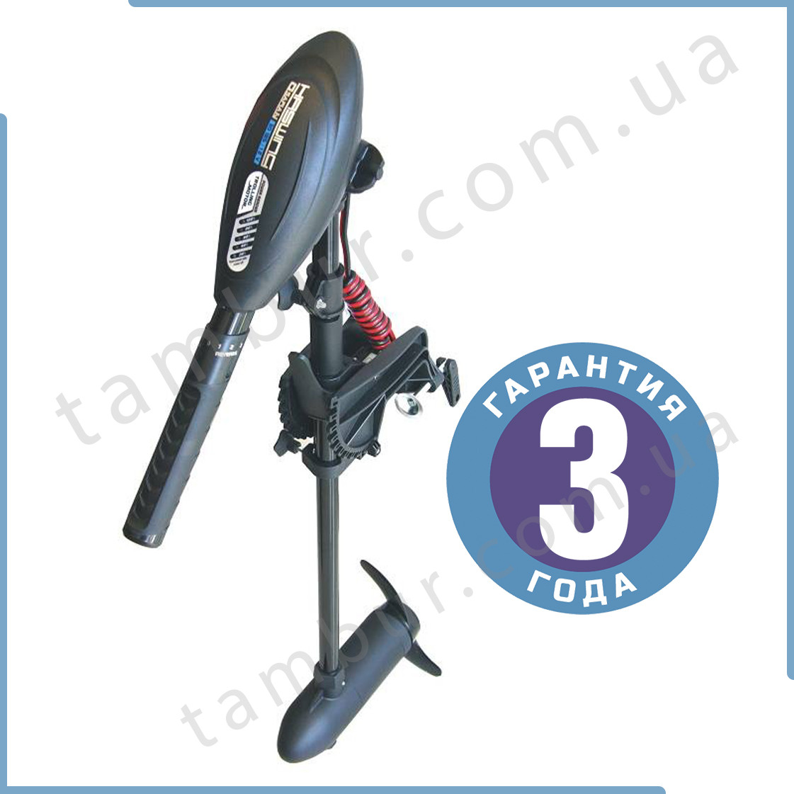 Лодочный электромотор для троллинга Haswing Osapian 30Lbs черный 12В + agm Haswing 30Ah - фото 1 - id-p1444412455