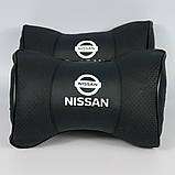 Подушка-підголівник з маркою авто Nissan, фото 3