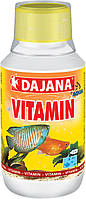 Вітаміни для акваріумних риб Dajana Vitamin 100 мл.