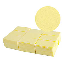 Серветки одноразові безворсові Special Nail для манікюру - кольорові (до 1000 шт. в упаковці) Жовтий, фото 3