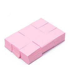 Серветки одноразові безворсові Special Nail для манікюру - кольорові (до 1000 шт. в упаковці) Рожевий, фото 2