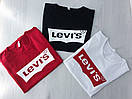 Жіноча кежуал футболка з логотипом Levis | Левіс, фото 4