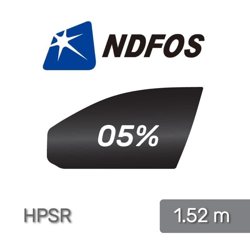 Тонувальна металізована плівка (вугілля) NDFOS HPSR Charcoal 5% 1.524 м