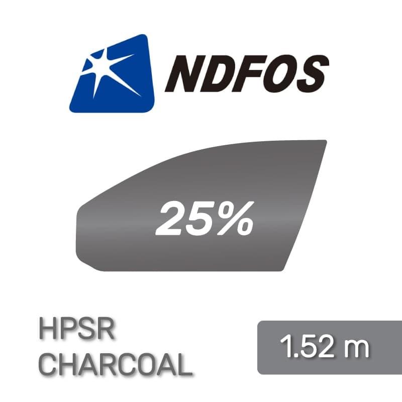 Тонувальна металізована плівка (кук) NDFOS HPSR Charcoal 25% 1.524 м