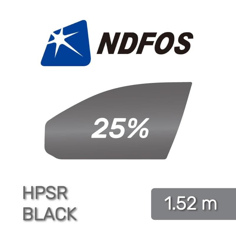 Тонувальна металізована плівка (чорна) NDFOS HPSR Black 25% 1.524 м