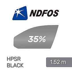 Тонувальна металізована плівка (чорна) NDFOS HPSR Black 35% 1.524 м