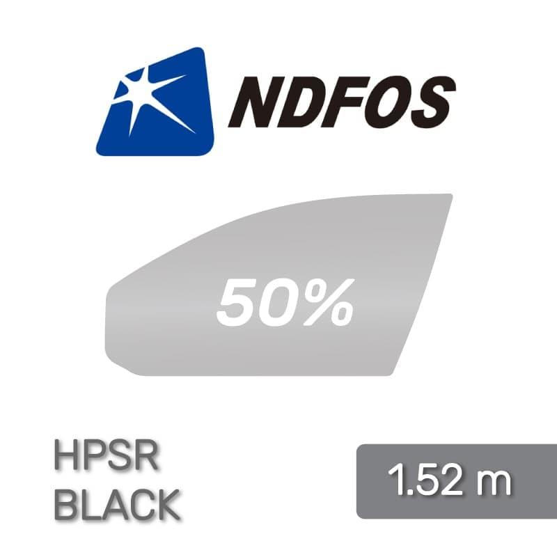 Тонувальна металізована плівка (чорна) NDFOS HPSR Black 50% 1.524 м