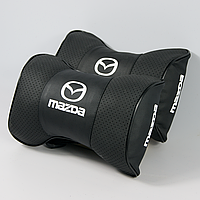 Подушка-подголовник с маркой авто Mazda