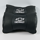 Подушка-підголівник з маркою авто Chevrolet, фото 3