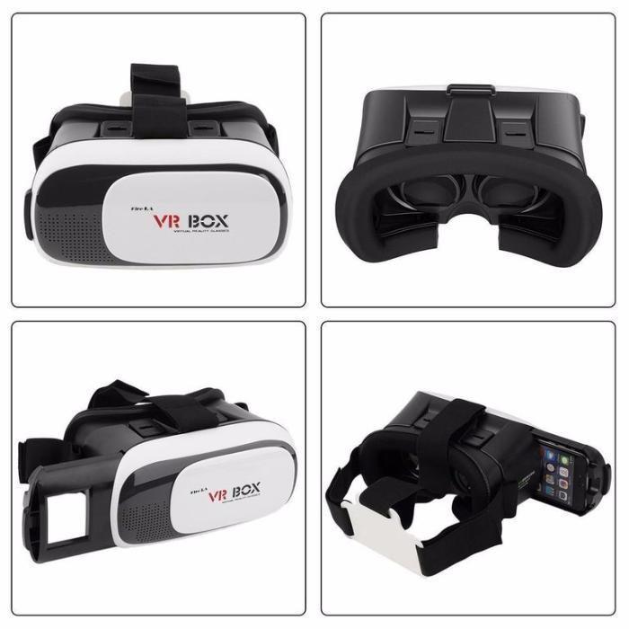 Шолом віртуальної реальності з пультом для телефону VR BOX 2 + Пульт 3D Окуляри