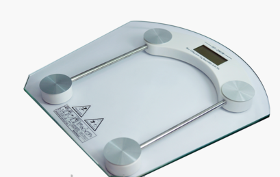 Електронні скляні ваги підлогові квадратні MATARIX, фото 1