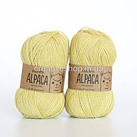 Пряжа Drops Alpaca (колір 9028 lemon pie)