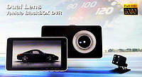 Відеореєстратор на дві камери UKC DVR Z30 1080P HD Driving Recorder