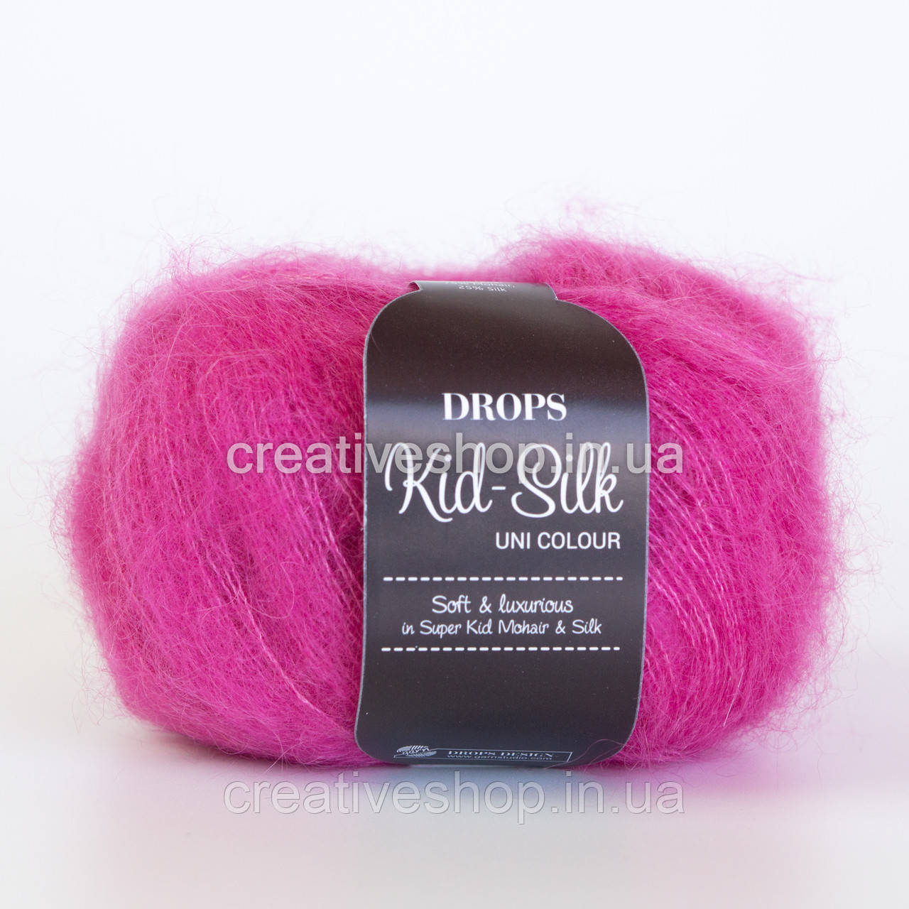 Пряжа Drops Kid Silk (колір 13 pink)