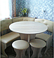 Кухонний куточок із круглим столом Пехолін Боярин Горіх/Кава, фото 4