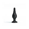 Анальна пробка силікон 4,5 см з присоском Prostate Plug, фото 2