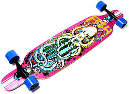 Лонгборд Freeriding Fish Octopus дерев'яний професійний до 100 кг Оригінал