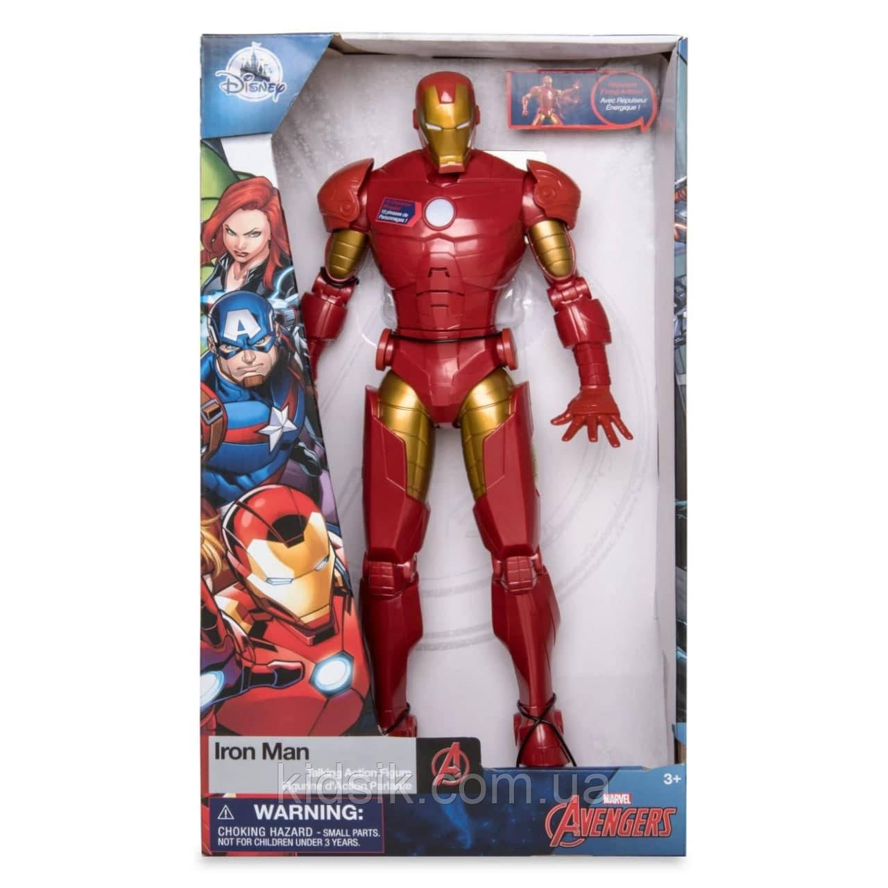 Велика фігурка Залізна людина зі світловими і звуковими ефектами Iron Man Talking Action Figure Disney
