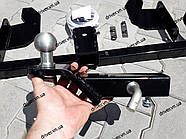 Фаркоп Kia Sorento (2) рестайлінг 2013-2019. Вставка під квадрат