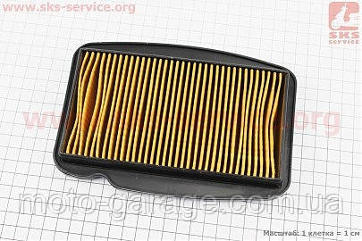 Повітряний фільтр Loncin LX250-15, Viper CR5, Lifan LF175-10Е,LF150-10B,Lifan SR200, KP200,LF200-10S,KPR200