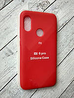 Чехол для телефона Xiaomi Redmi Note 6/6Pro Silicone Original FULL №5 red (4you)