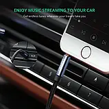 Аудіокабель UGREEN 1м 3,5 мм стерео шнур AUX, позолочений плетений кабель, фото 6