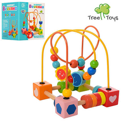 Пальчиковий лабиринт Tree toys  Веселка MD 1242