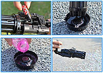 Автоматична іграшка-кулемет для створення мильних бульбашок Bubble Gun Blaster | Пістолет для мильних бульбашок-3149, фото 10