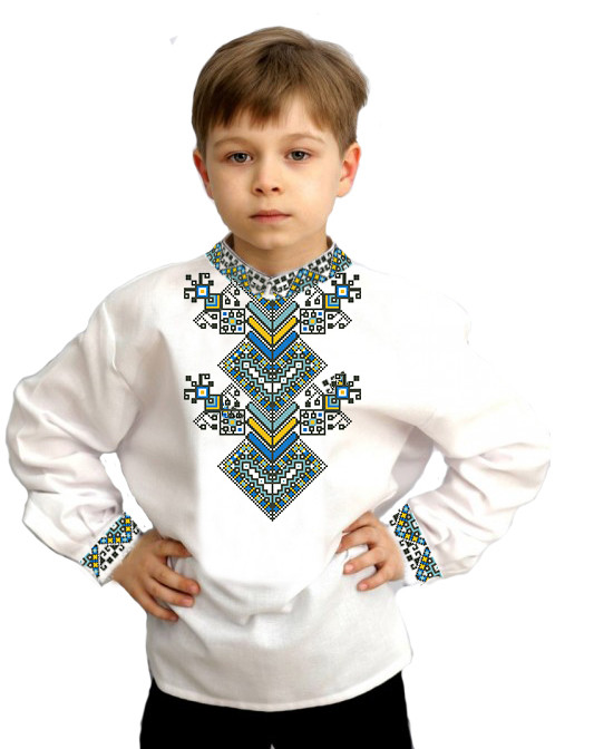 Заготовка вишиванки для хлопчика № 038-ХД, фото 1