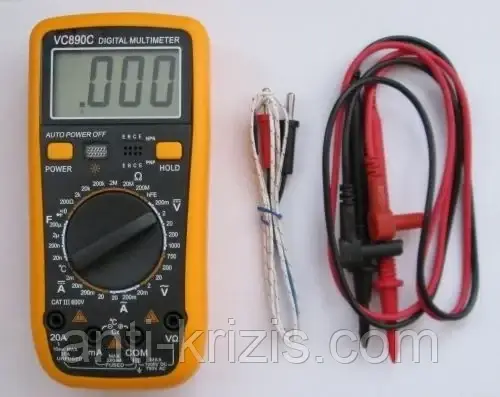 Мультиметр (тестер) VC890C цифровий
