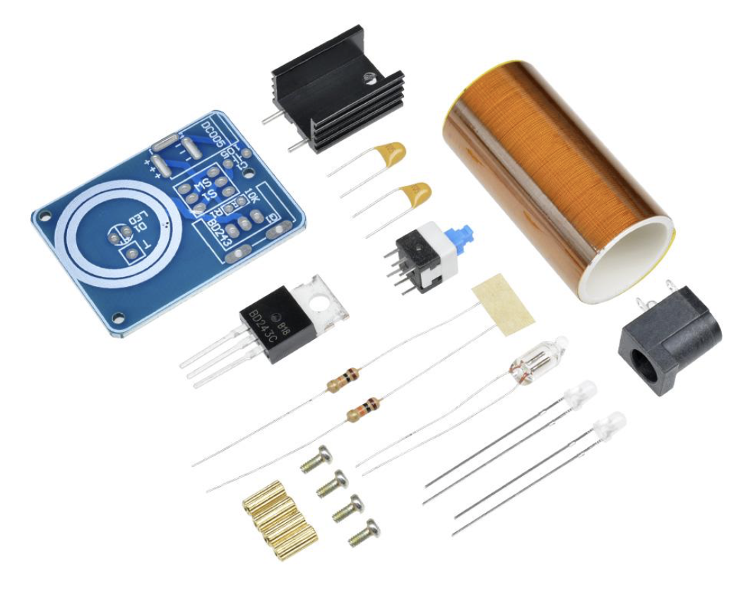 Міні-Котушка Тесли BD243 9-12В DIY набір для самостійної збірки