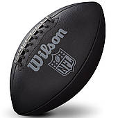 М'яч для американського футболу Wilson NFL Jet Black Official Size FB композитна шкіра (WTF1846XB)