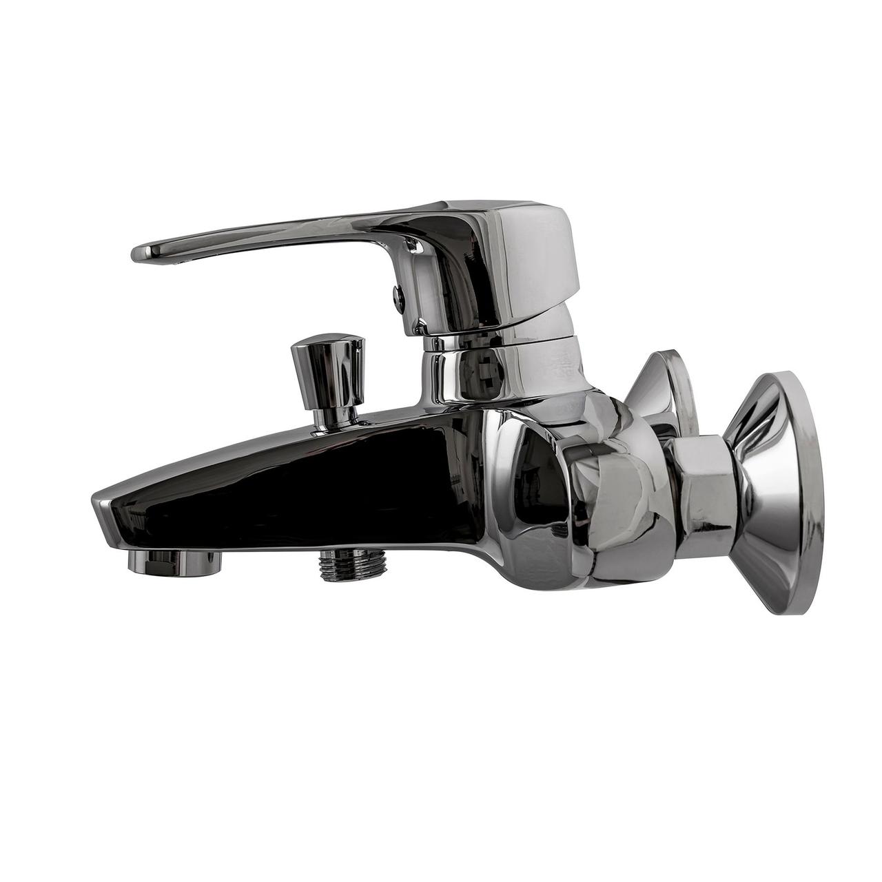 Кран для ванной одноручный с коротким изливом CRISTAL SEVA GSV-102 хром ...