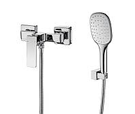 Змішувач для душу одновентильний TOPAZ ODISS-TO 18701-H52 хром латунь з душовим набором 108130