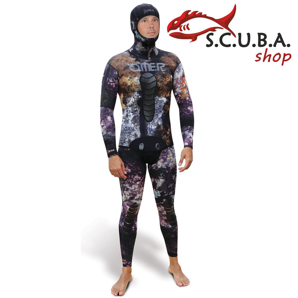 Гідрокостюм для підводного полювання Omer Mix 3D camo 5 мм