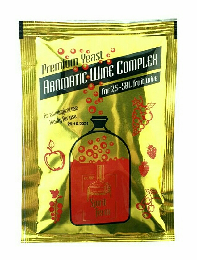 Дріжджі винні Spirit Ferm aromatic wine complex