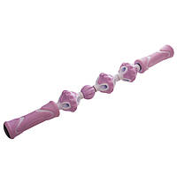 Массажер палка роликовый 4 массажера Zelart Massager Bar My Fit 1483 Violet