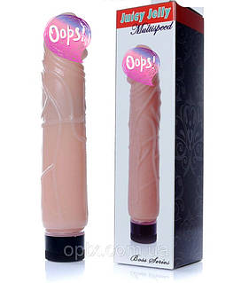 22 см х 4 см реалистичный силиконовый гелевый Вибратор Boss Series Toy Joy женский интимный стимулятор
