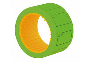 Етикетки-цінники Ціна 30*20мм 200шт/рул Economix зелені (10)
